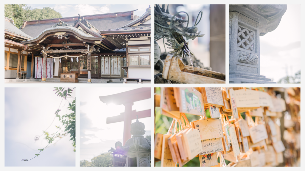 川崎市麻生区にある琴平神社の風景写真